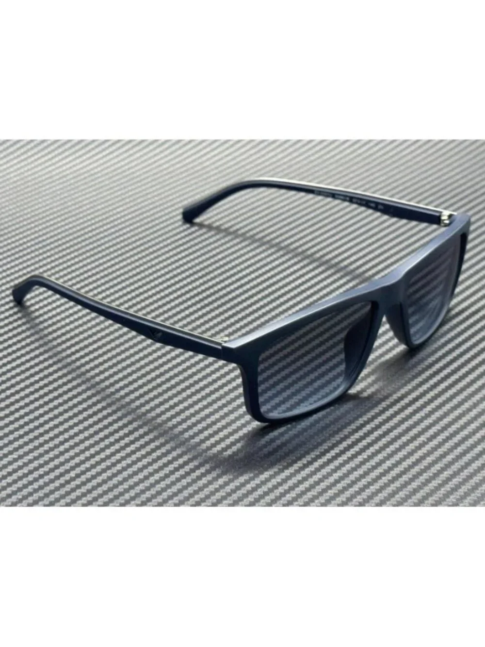 New Emporio Armani Men Matte Blue Sunglasses -17-145